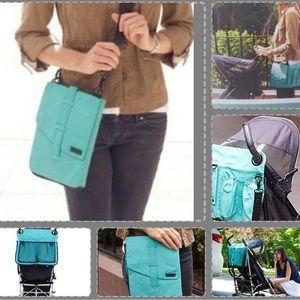 Baby Cargo Fiona Bag (Blue) Stroller / Diaper Bag to Crossover Bag - Brand New!